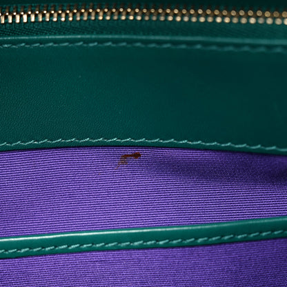 Bulgari Calfskin Serpenti Forever Shoulder Bag Emerald Green 10 of 10