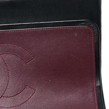 Chanel Lambskin Quilted Jumbo Double Flap Black 14 of 21