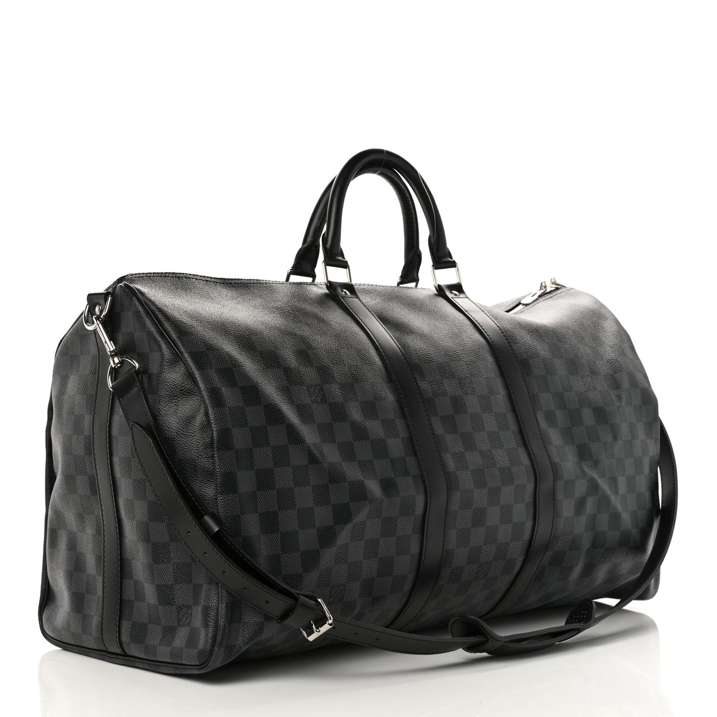 Damier Graphite Keepall Bandouliere 55