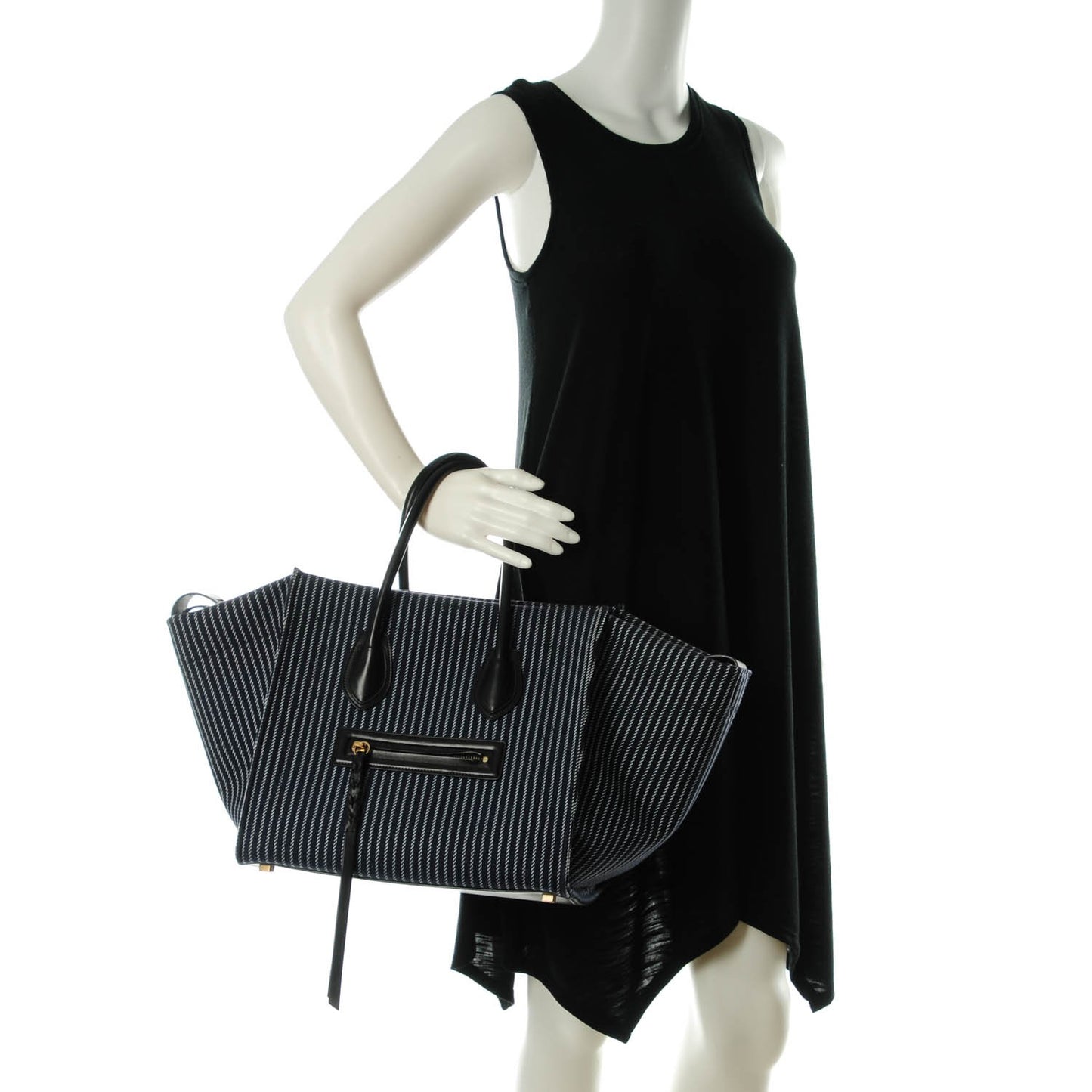 Textile Medium Bi Color Phantom Luggage Navy White