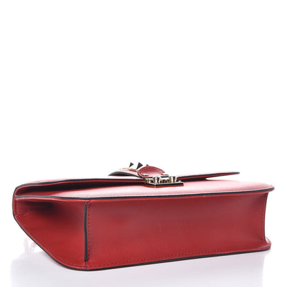 Valentino Garavani Vitello Medium Glam Lock Rockstud Flap Rosso Valentino 4 of 6