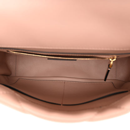 Valentino Garavani Nappa Large Roman Stud Shoulder Bag Rose Cannelle 5 of 9