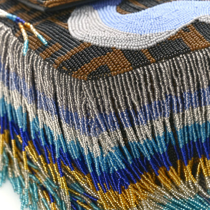 Fendi X FRGMT X POKEMON Beaded FF Fringe Baguette Multicolor 8 of 9
