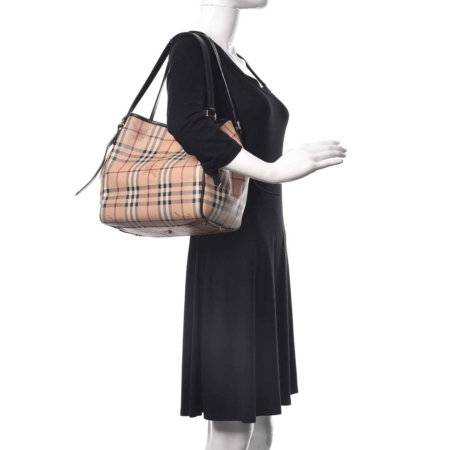 Haymarket Check Small Canterbury Tote Black