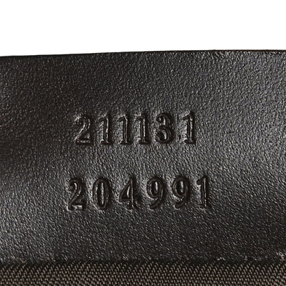 Gucci GG Plus Monogram Messenger Diaper Bag Dark Brown 7 of 15