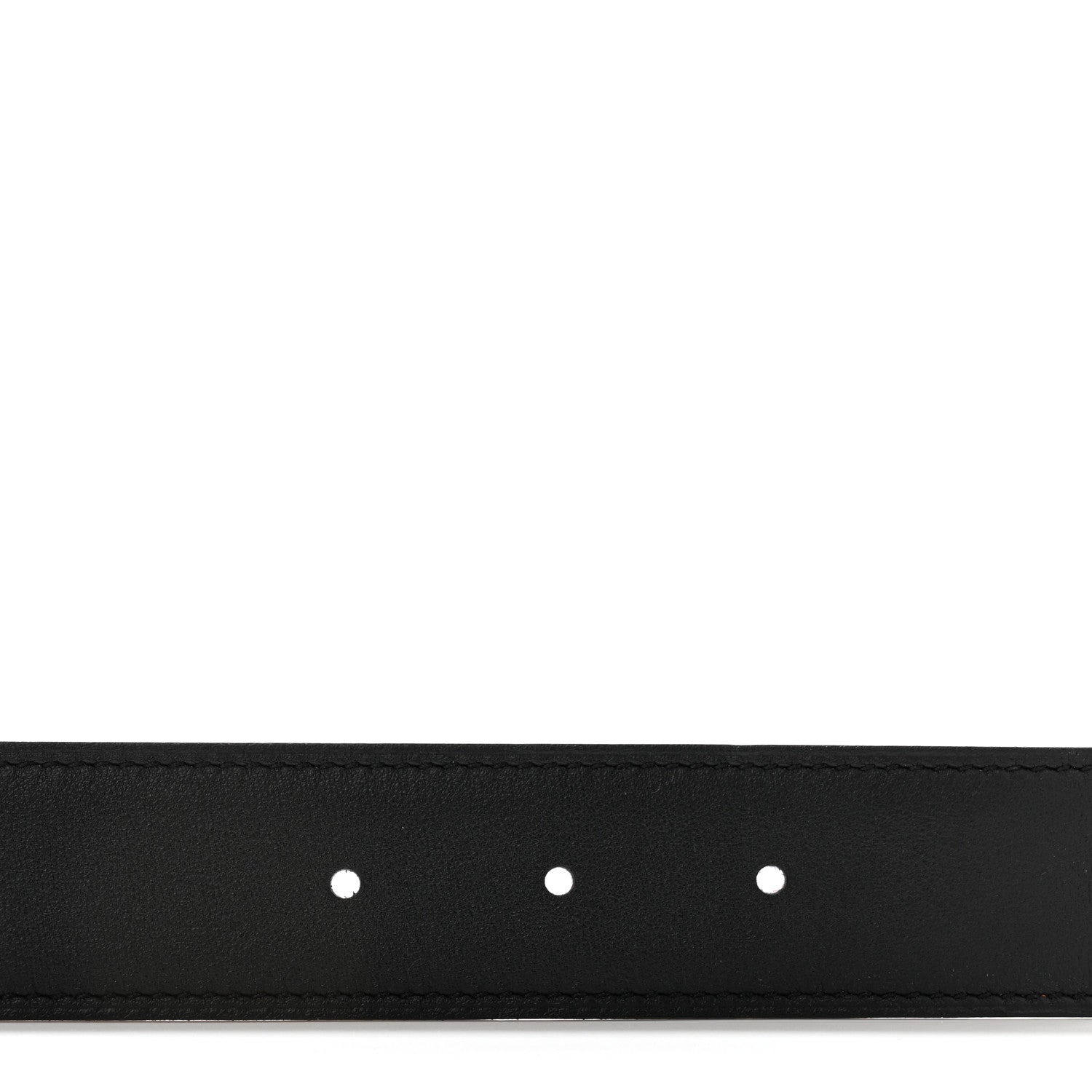 Hermes Swift Epsom 32mm Enamel Quizz H Belt 80 32 Black Orange 3 of 6