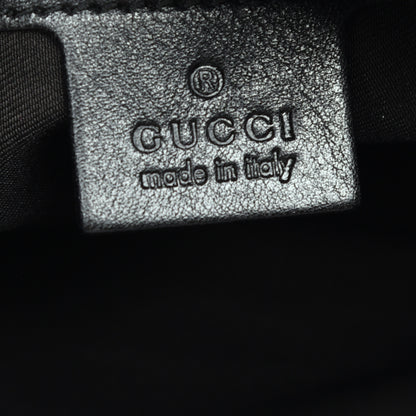 Gucci Monogram Large Jockey Hobo Black 6 of 9