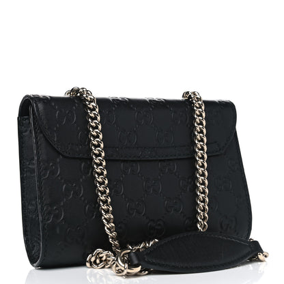 Gucci Guccissima Mini Emily Shoulder Bag Black 2 of 6