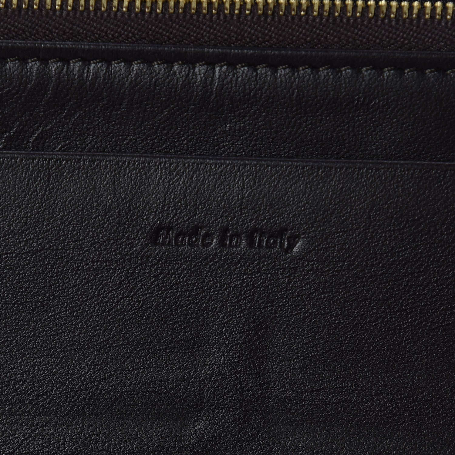 Celine Smooth Calfskin Pocket Tri-Fold Multifunction Envelope Flap Wallet Dark Rust 7 of 9