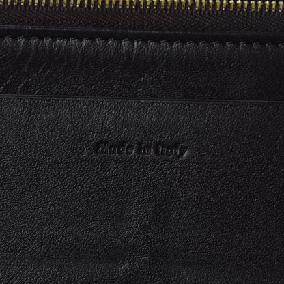 Celine Smooth Calfskin Pocket Tri-Fold Multifunction Envelope Flap Wallet Dark Rust 7 of 9