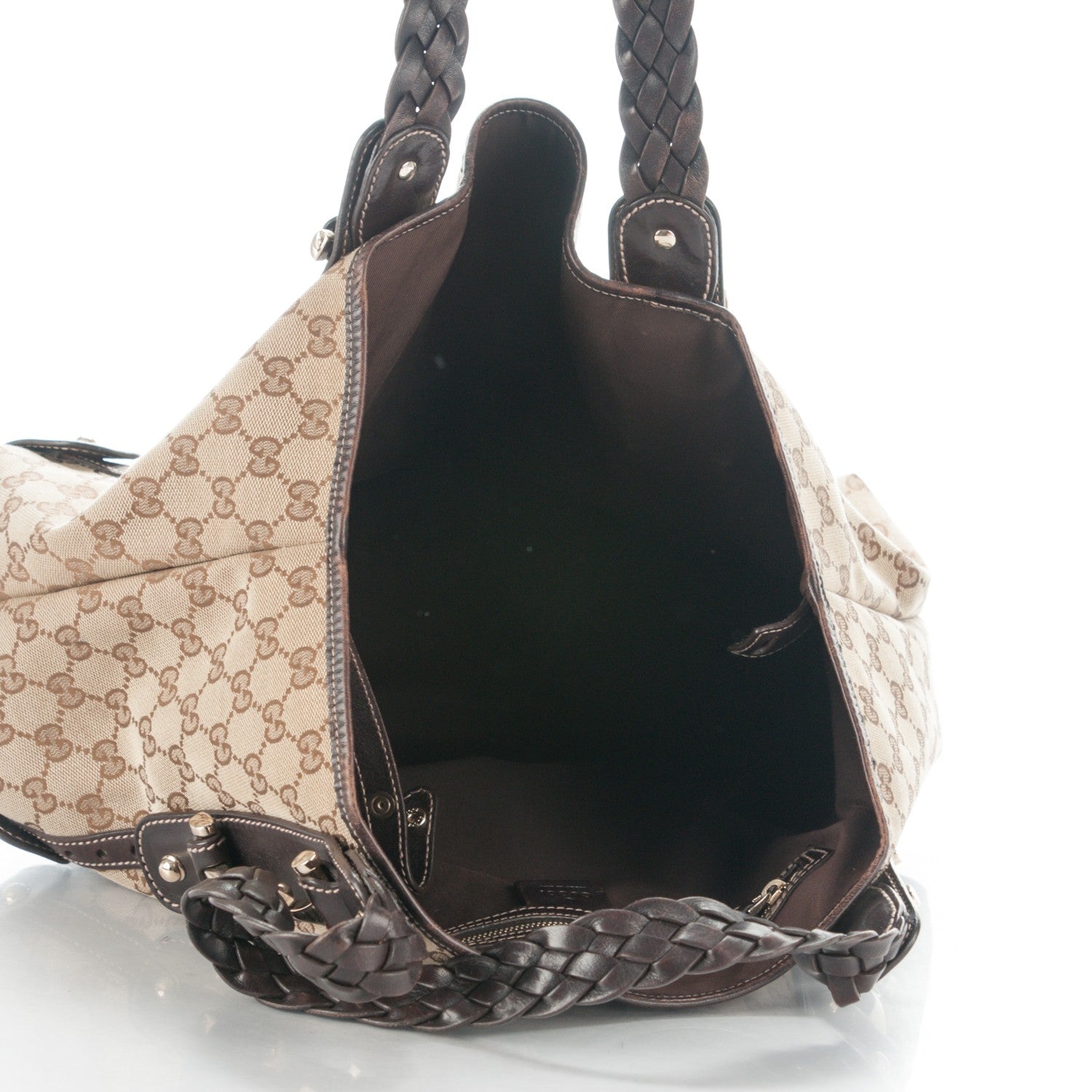 Gucci Monogram Medium Pelham Shoulder Bag Dark Brown 5 of 7