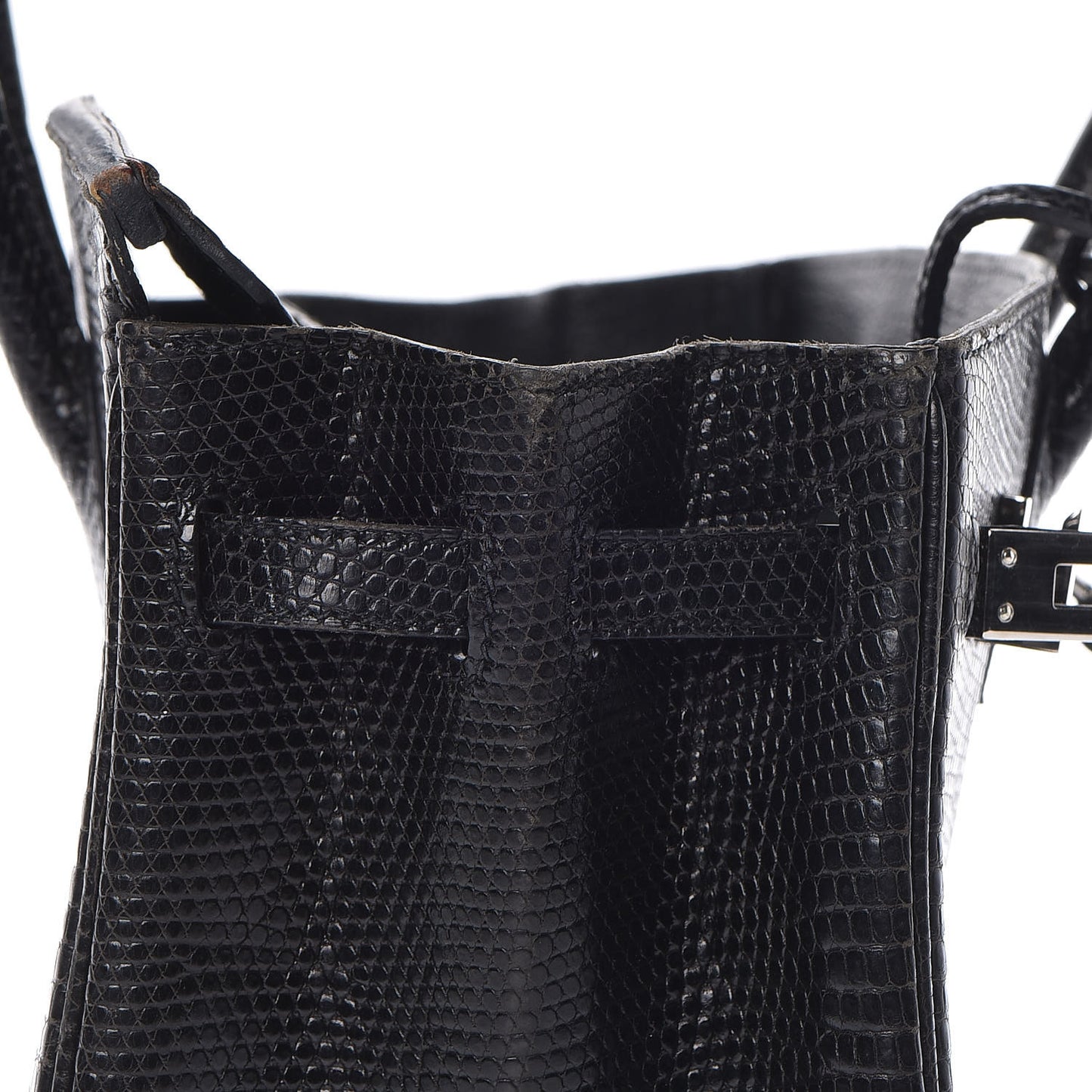 Lizard Birkin 25 Black