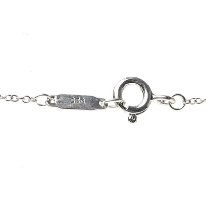 Tiffany Sterling Silver Enamel Gift Box Charm Necklace Blue 4 of 5