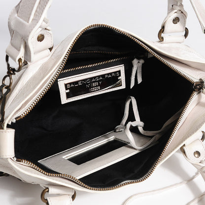 Balenciaga Chevre Classic Hardware First White 5 of 12