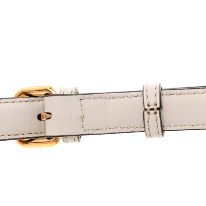 Fendi Vitello Seta Shiny Nappa Medium Peekaboo I SEE U Satchel Ghiaia Light Rose 14 of 14