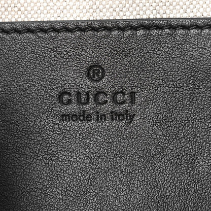 Gucci Calfskin GG Matelasse Mini Bowler Bag Black Natural 6 of 8