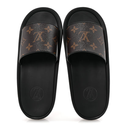 Louis Vuitton Monogram Sunbath Slide Sandals 37 2 of 9