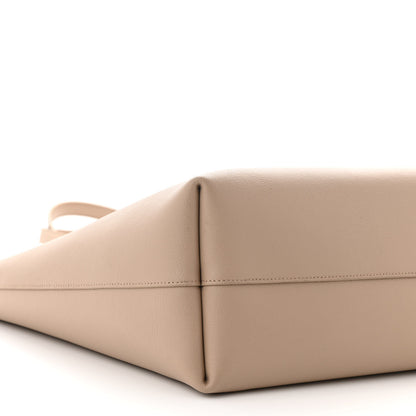 Saint Laurent Calfskin Large Shopping Tote Dark Beige 10 of 12