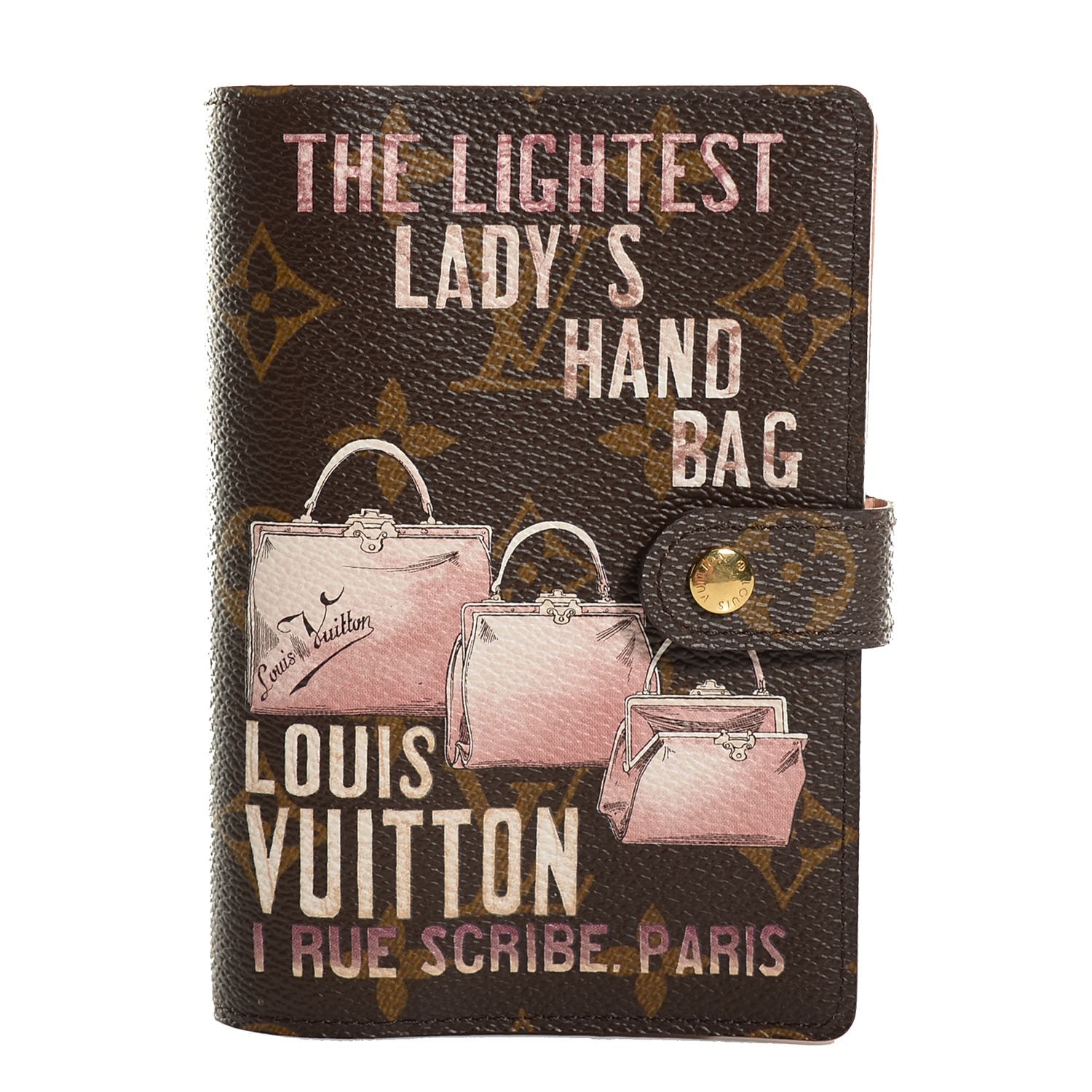 Louis Vuitton Monogram Affiche Small Ring Agenda Cover 1 of 7