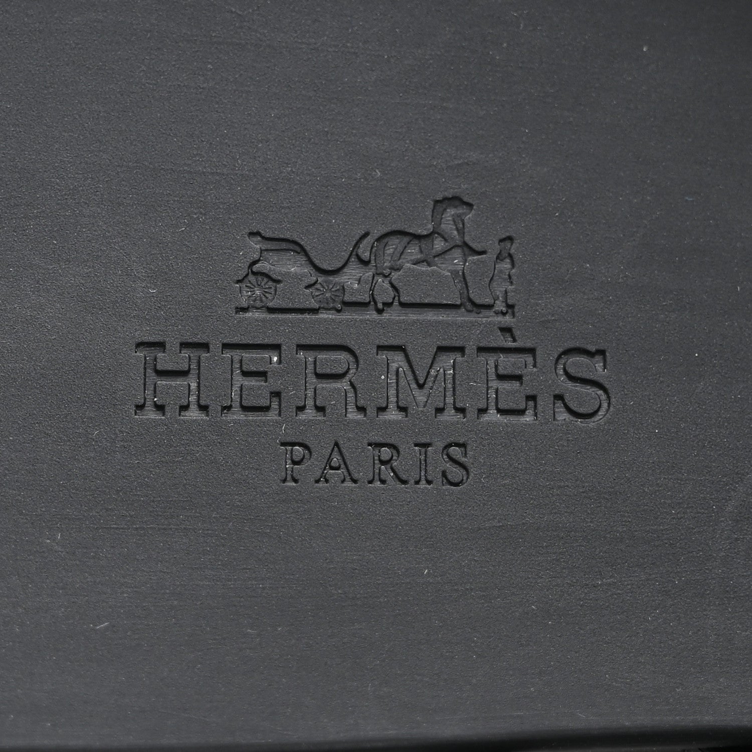 Hermes Rubber Chaine d'Ancre Island Sandals 39 Black 7 of 9