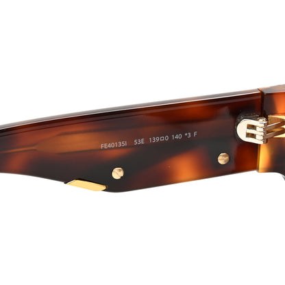 Fendi Acetate Fendi First Round Sunglasses FE401351 Blonde Havana 5 of 8