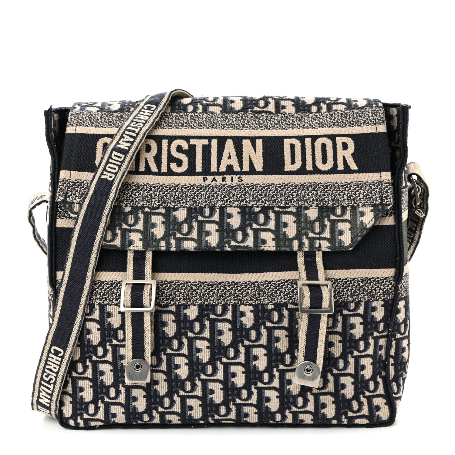 Christian Dior Oblique Medium Diorcamp Messenger Blue 1 of 11