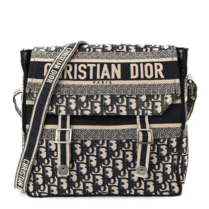 Christian Dior Oblique Medium Diorcamp Messenger Blue 1 of 11