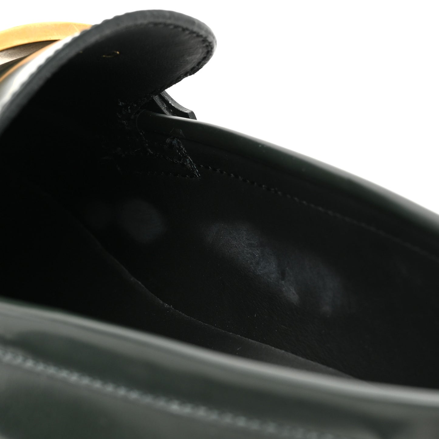 Brushed Calfskin Dior Code Lug Sole 15mm Loafers 38 Green