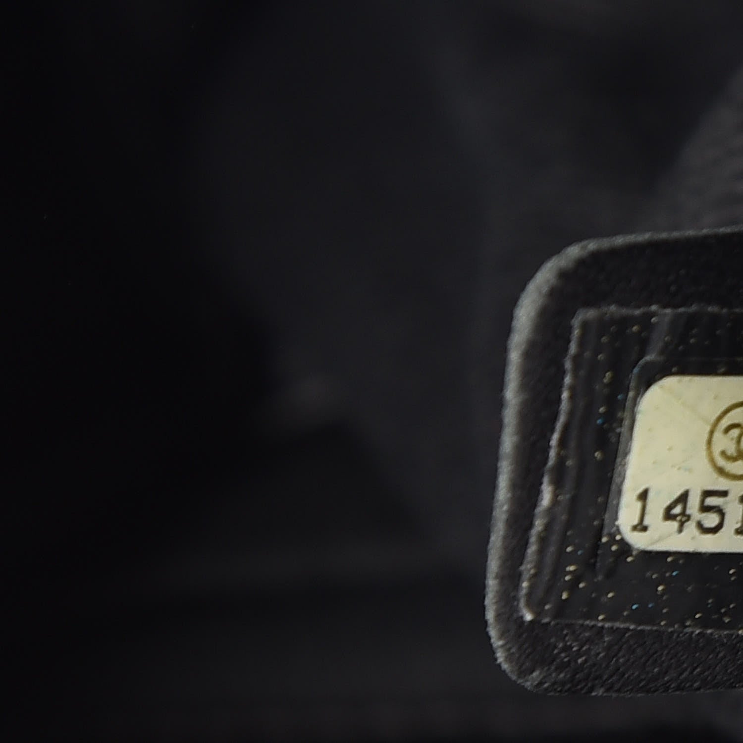 Chanel Vinyl Quilted In The Business North South Tote Black 7 of 9
