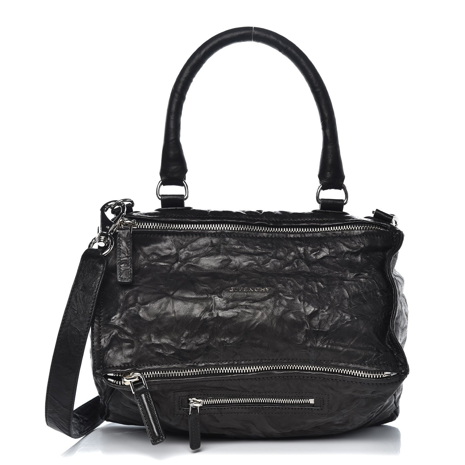 Givenchy Tumbled Sheepskin Medium Pandora Black 1 of 9