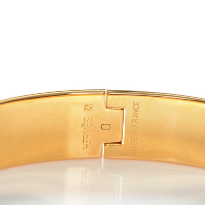 Hermes Enamel Narrow Clic Clac H Bracelet PM White 3 of 4