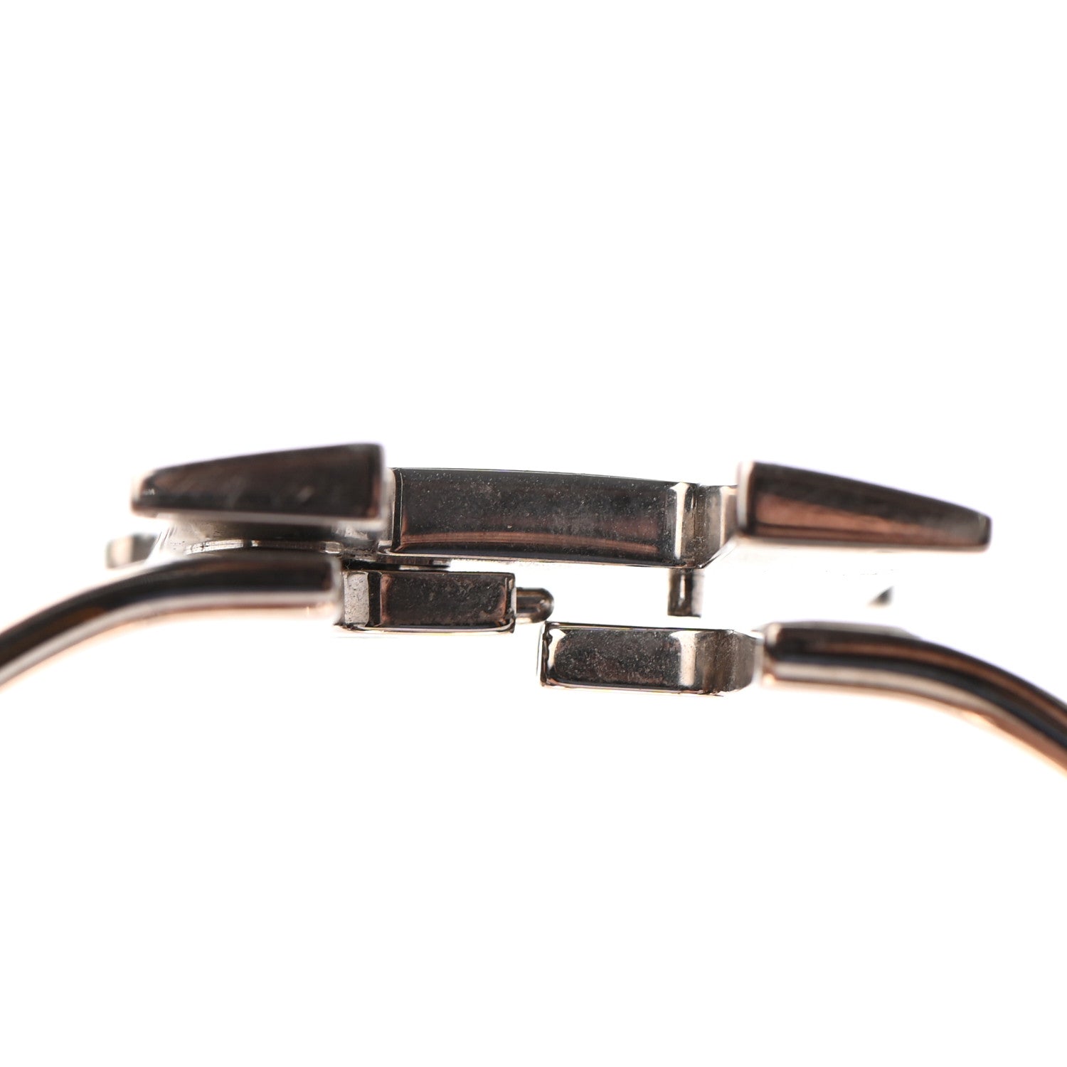 Hermes Enamel Extra Wide Clic Clac H Bracelet PM Parme White 12 of 12