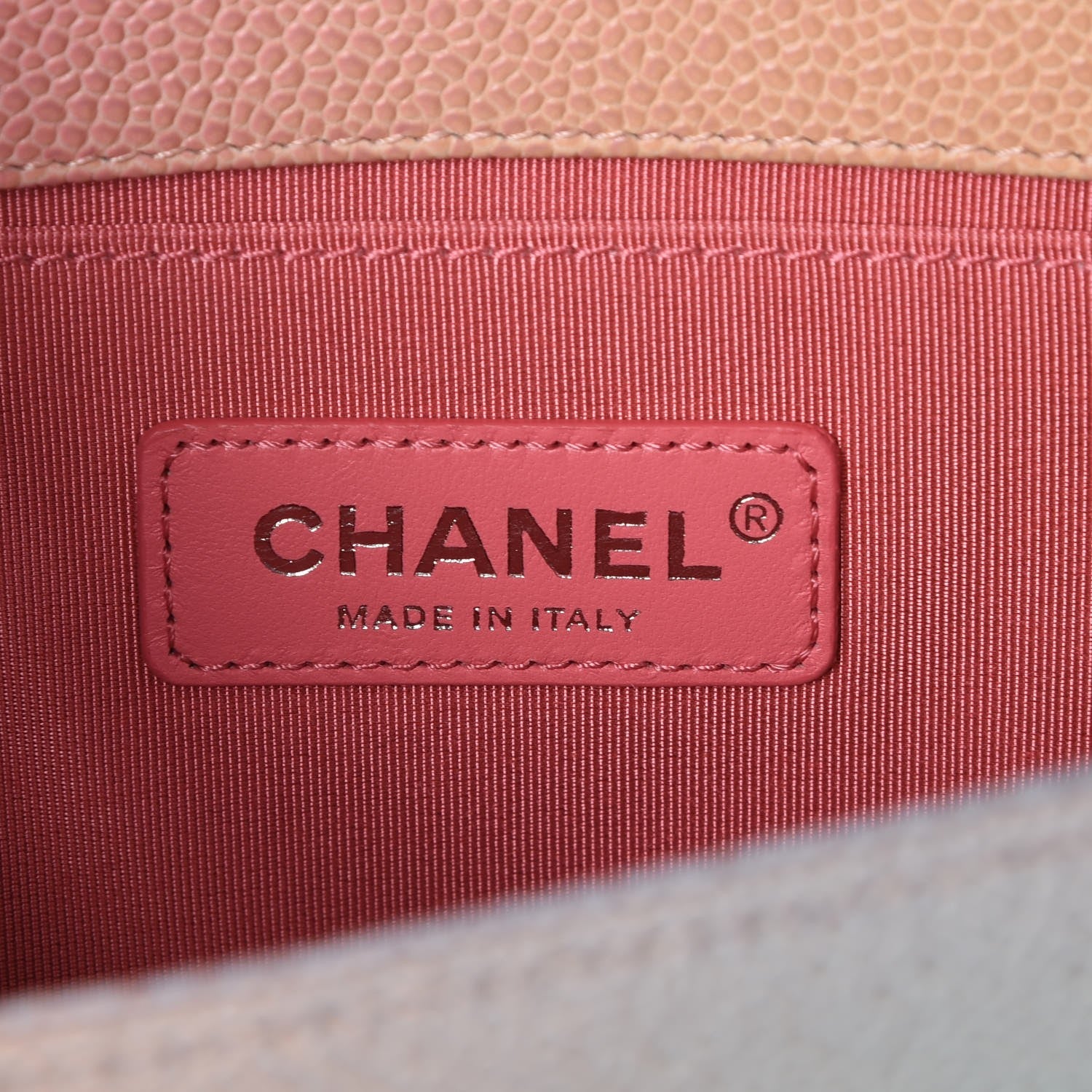 Chanel Caviar Quilted Medium Rainbow Boy Flap Pink Multicolor 6 of 8