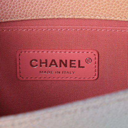 Chanel Caviar Quilted Medium Rainbow Boy Flap Pink Multicolor 6 of 8