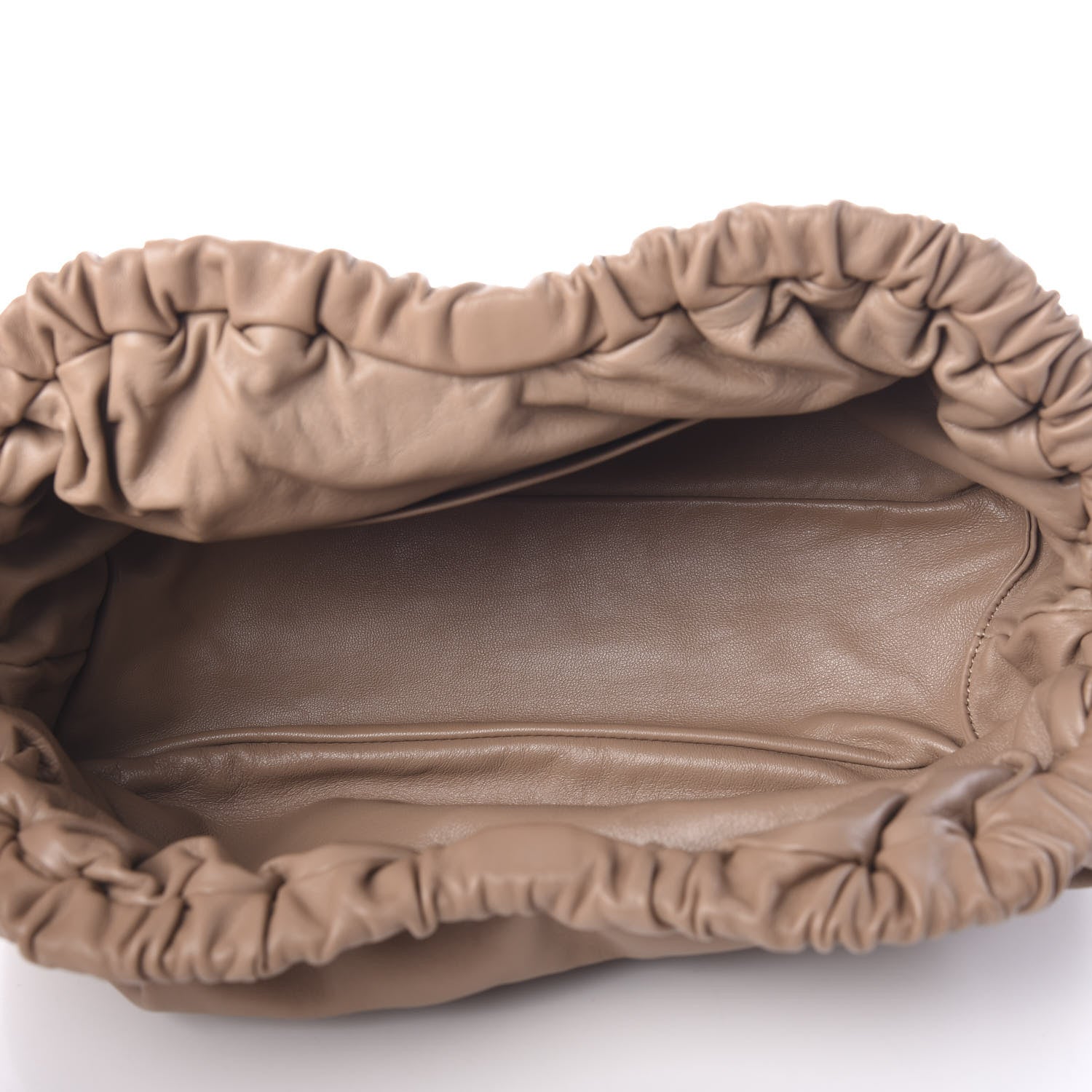 Mansur Gavriel Lambskin Cloud Clutch Biscotto 4 of 9