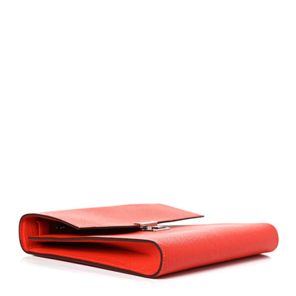 Hermes Chevre Mysore Clic 16 Wallet Rouge De Coeur 4 of 10