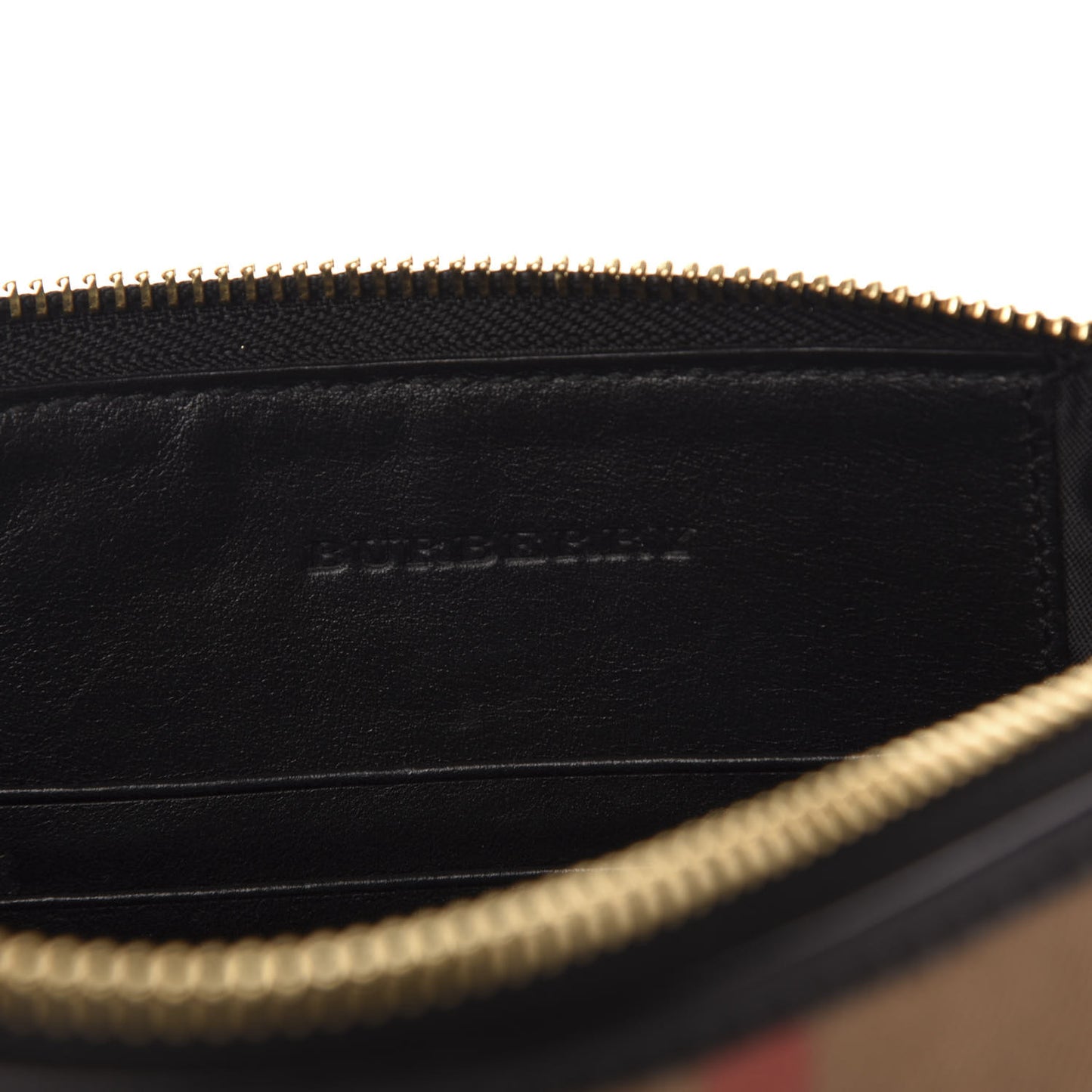House Check Peyton Crossbody Clutch Bag Black