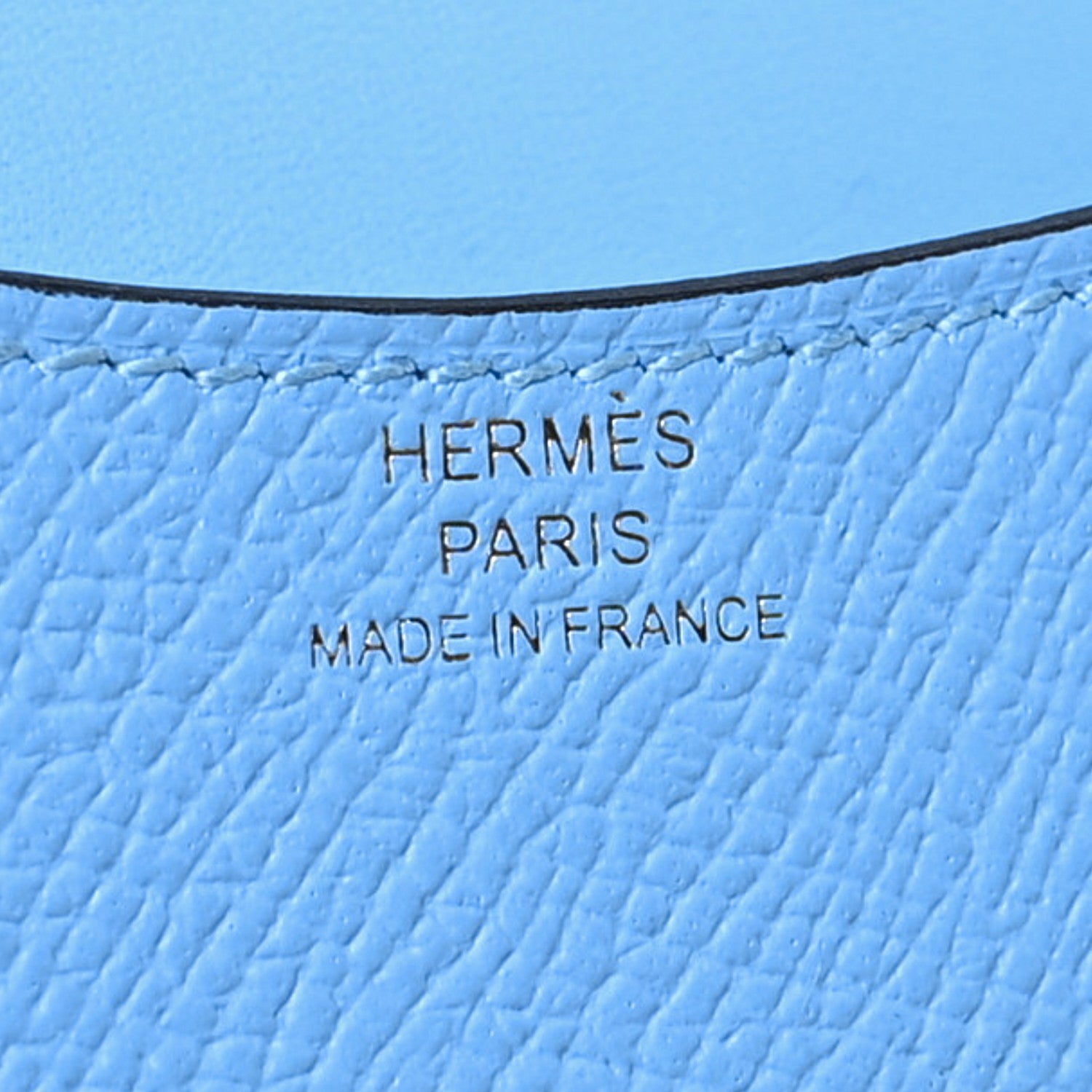 Hermes Epsom Constance Slim Wallet Celeste 7 of 9