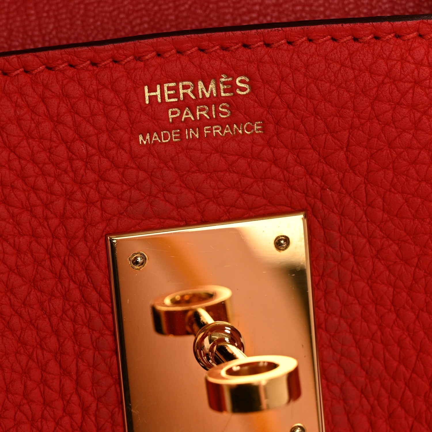 Hermes Togo Birkin 30 Rouge Tomate 6 of 15