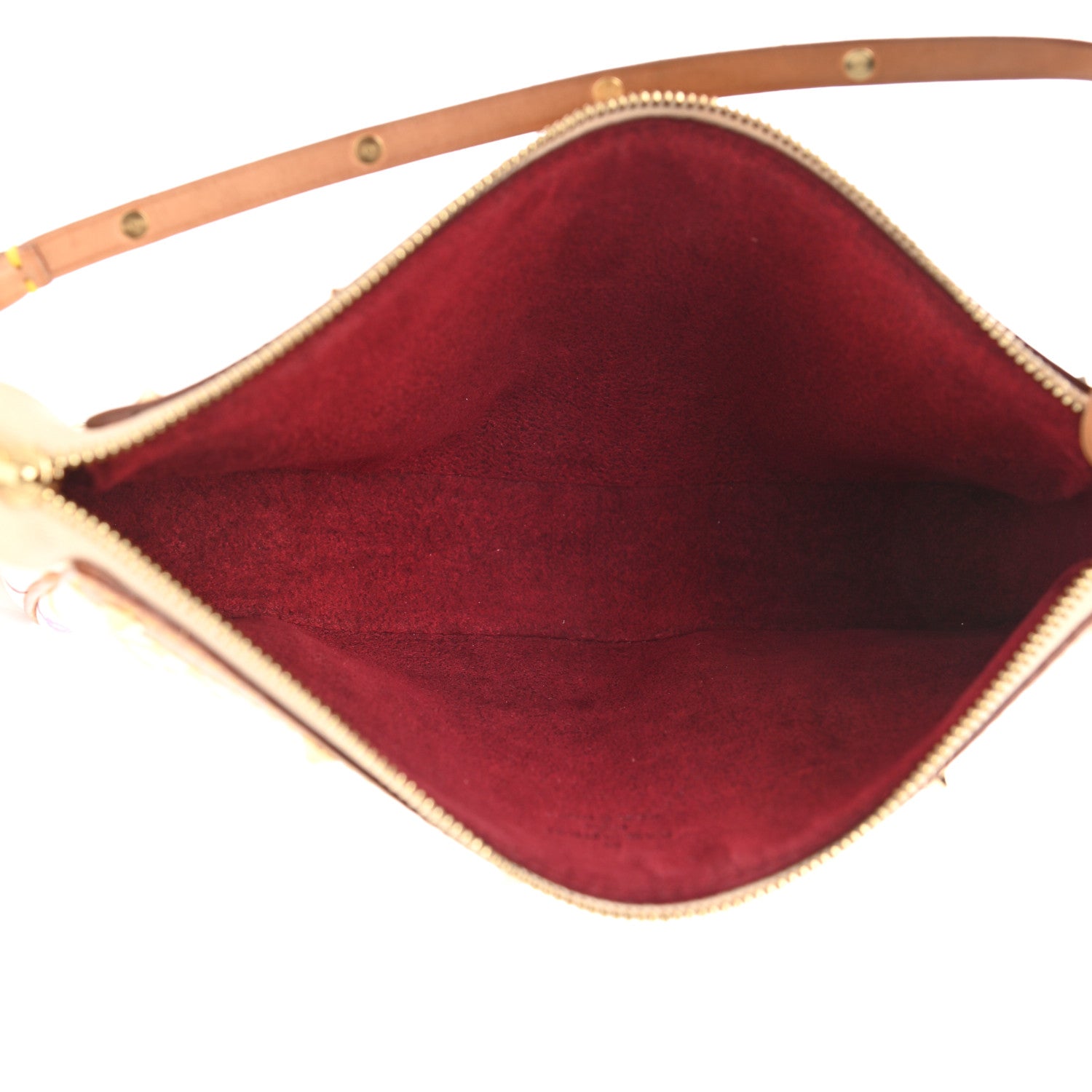 Louis Vuitton Monogram Multicolor Pochette Accessories White 5 of 8