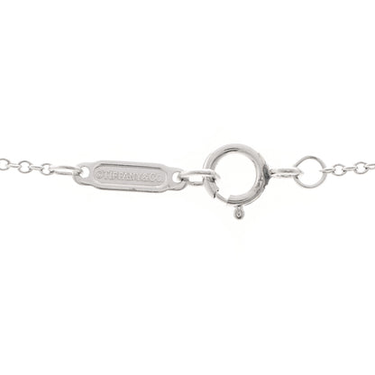 Tiffany Platinum Diamond Mini Heart Pendant Necklace 4 of 4