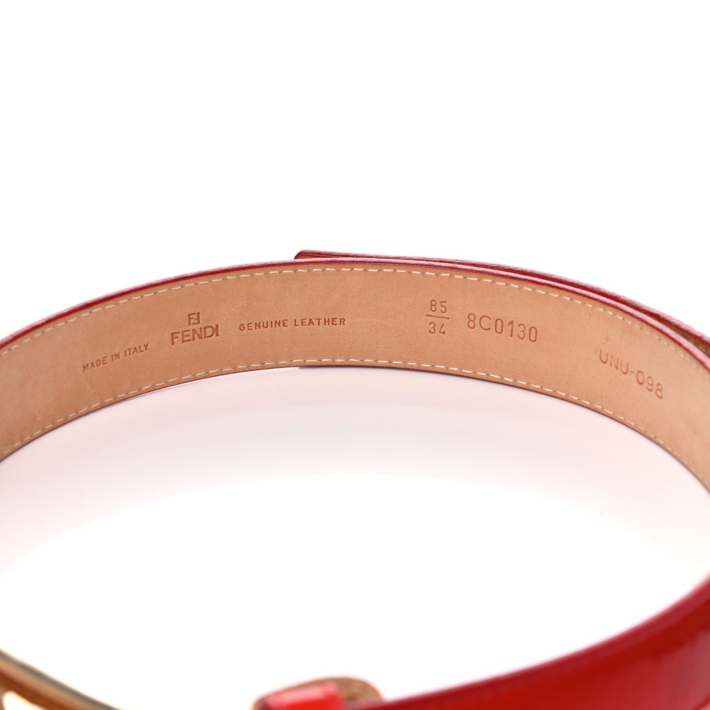 Patent FF Belt 85 34 Red