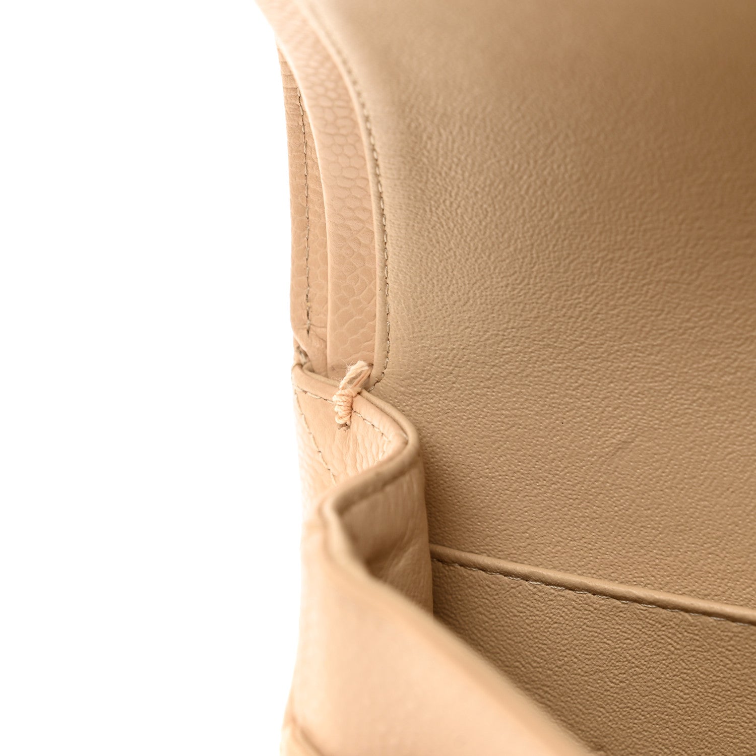 Chanel Caviar Quilted Medium Double Flap Beige 12 of 12