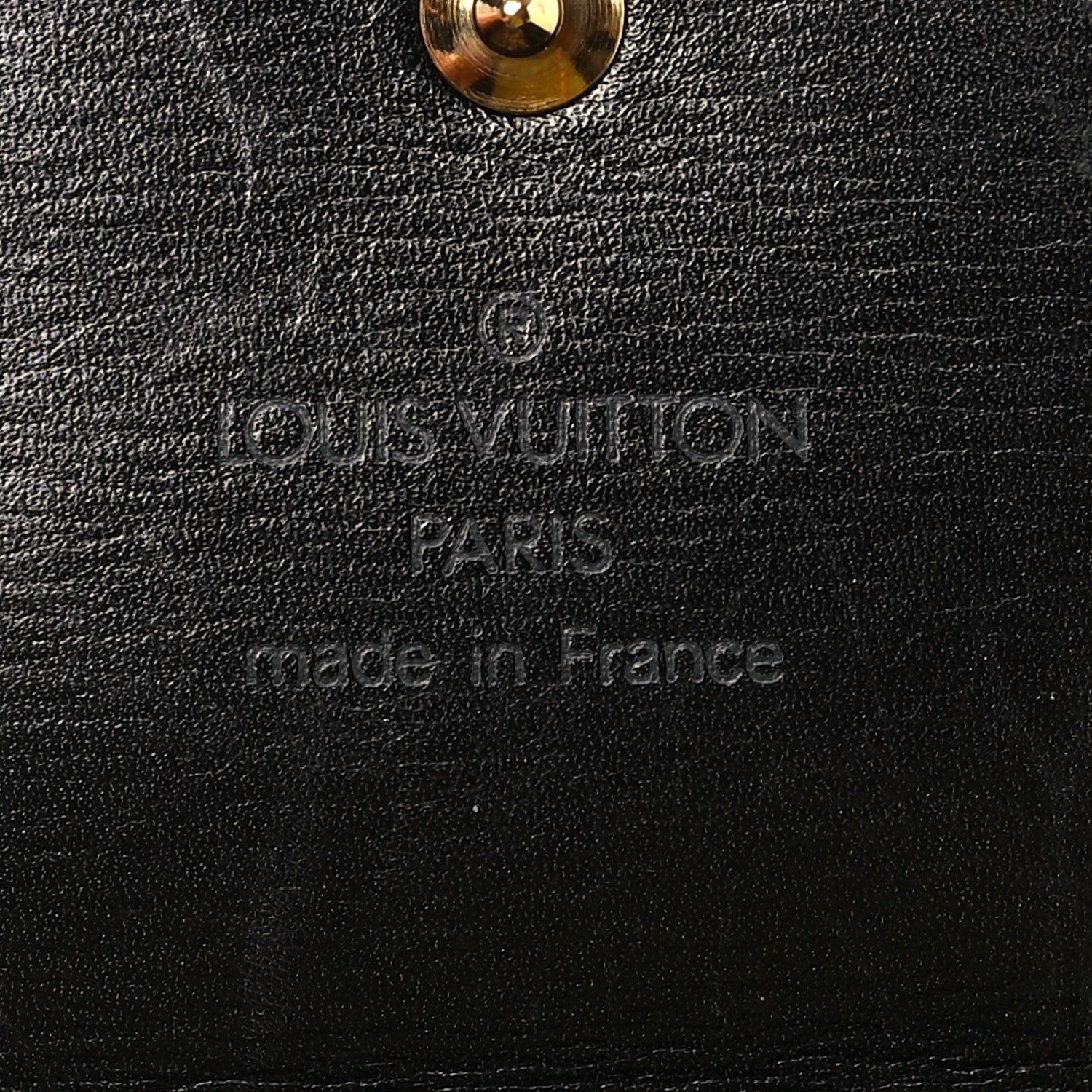 Louis Vuitton Epi Sarah Wallet Black 6 of 8