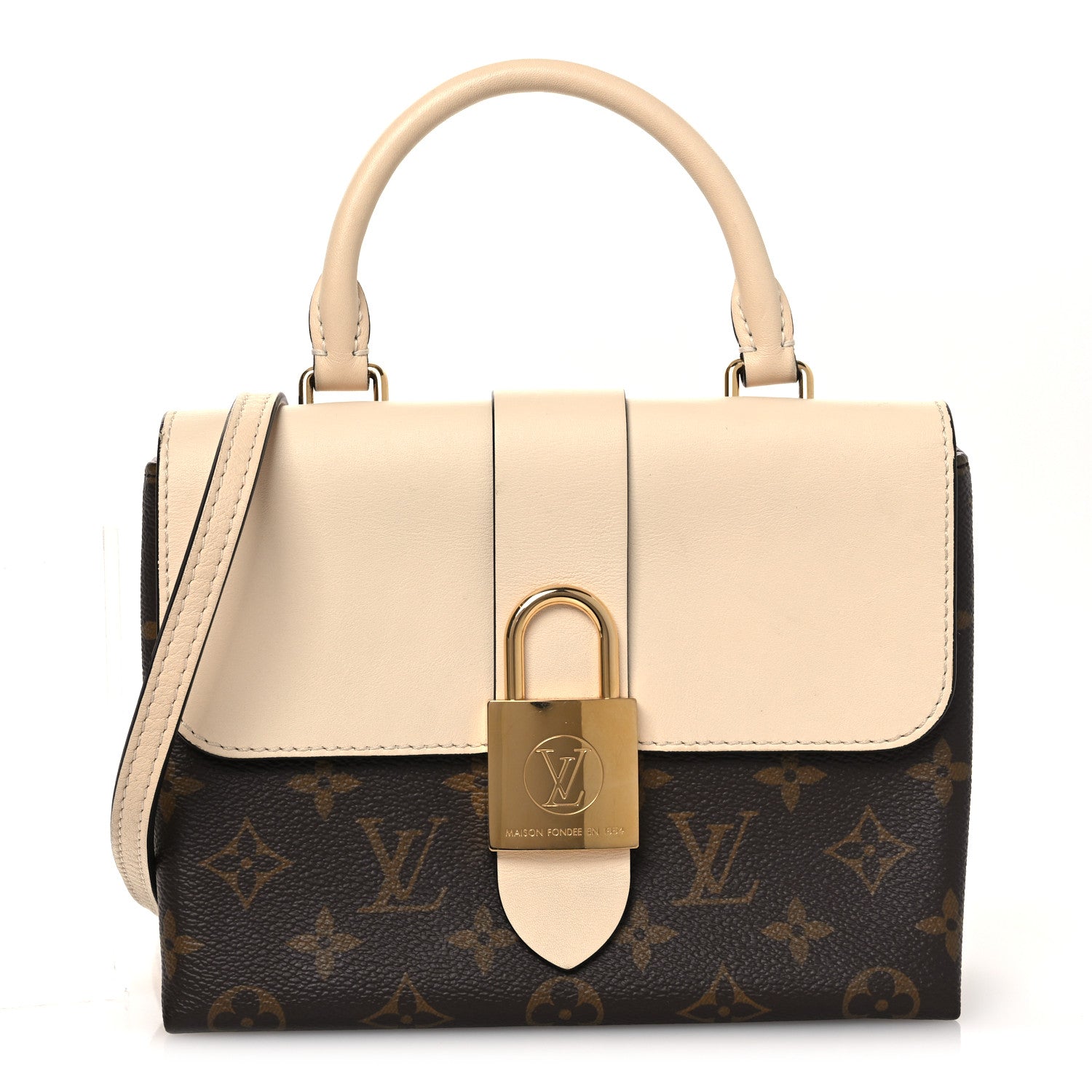 Louis Vuitton Monogram Locky BB Creme 1 of 13
