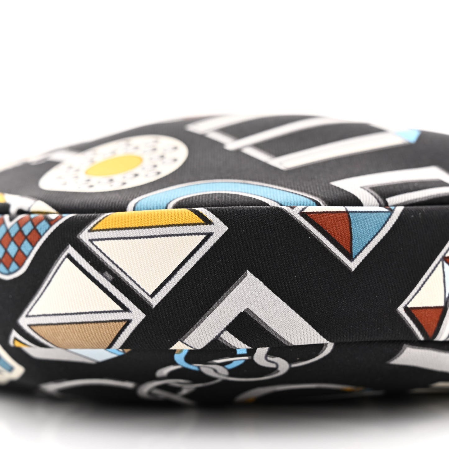 Silk Sursoie To Go Pouch Bleu Marine Craie Noir