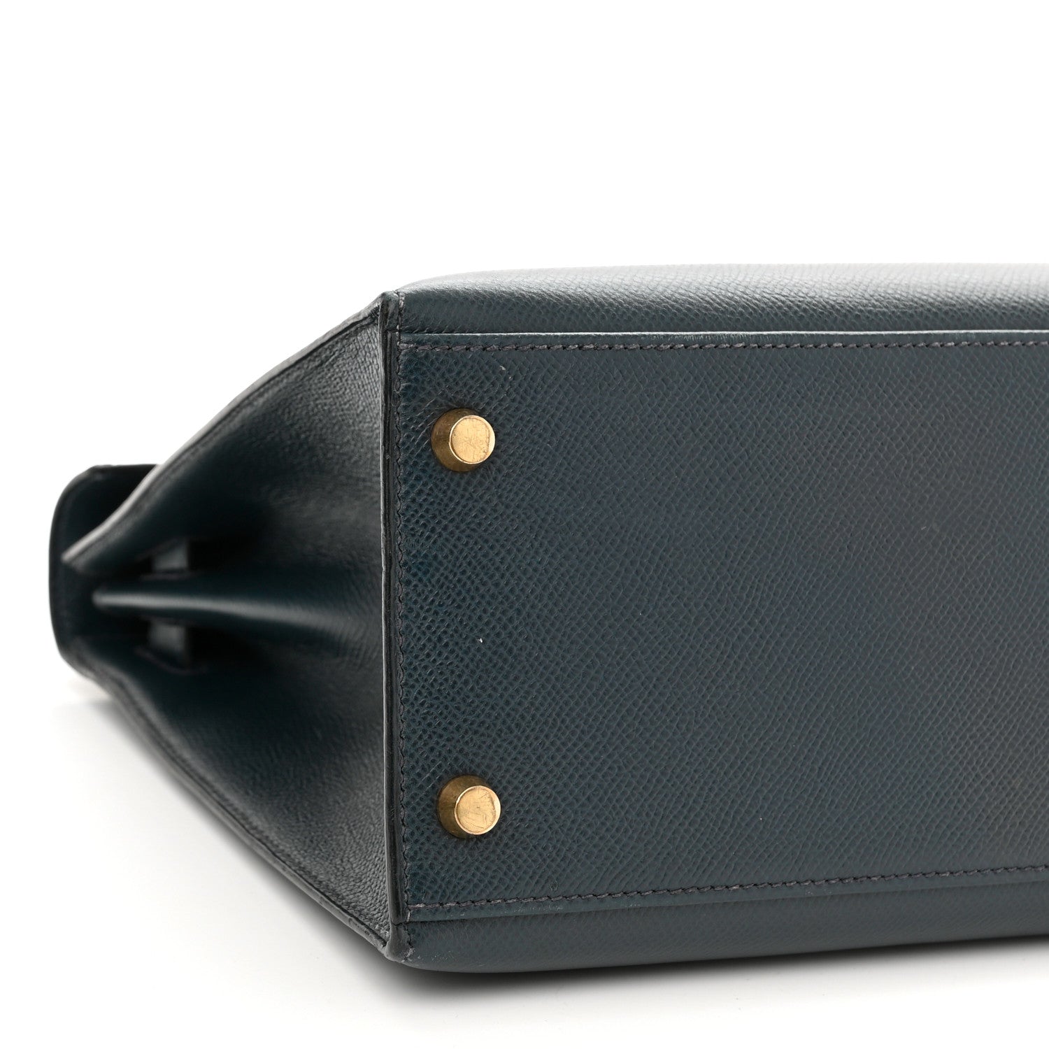 Hermes Courchevel Kelly Sellier 28 Bleu Marine 9 of 18