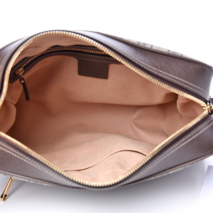 Gucci GG Supreme Monogram Web Small Ophidia Shoulder Bag Brown 4 of 9