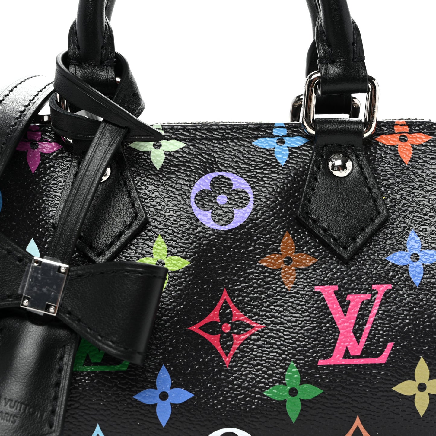 LV x TM Monogram Multicolor Nano Speedy Black