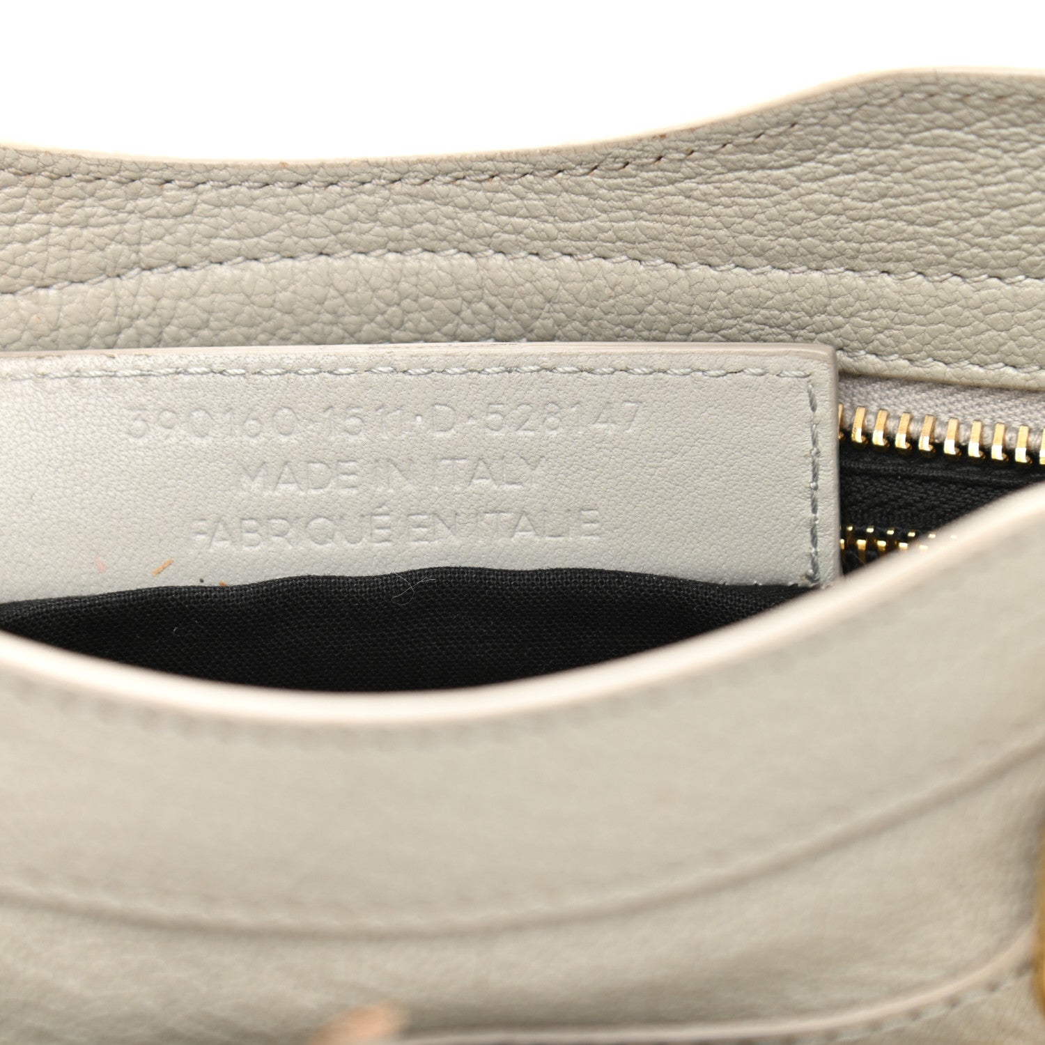 Balenciaga Chevre Gold Metallic Edge Hardware Mini City Gris Glace 7 of 12